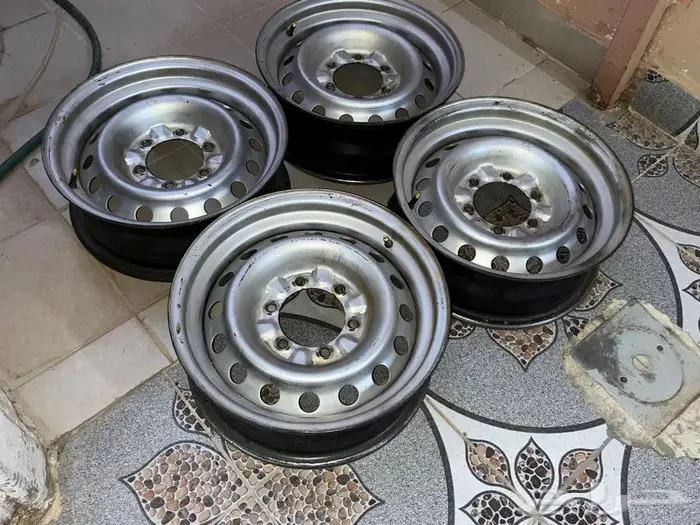 جنوط هلل طقم جنط ستاندر نيسان فتك باترول 2