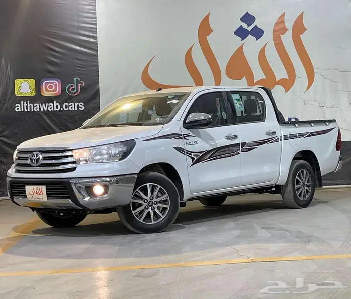 هايلكس غمارتين بدون دبل 2025 بنزين GLX2 متوفر لدي الثواب 0