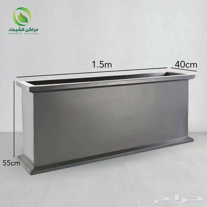 مراكن زرع بالجمله فيبر تفصيل احواض بسعر المصنع الخرج 25