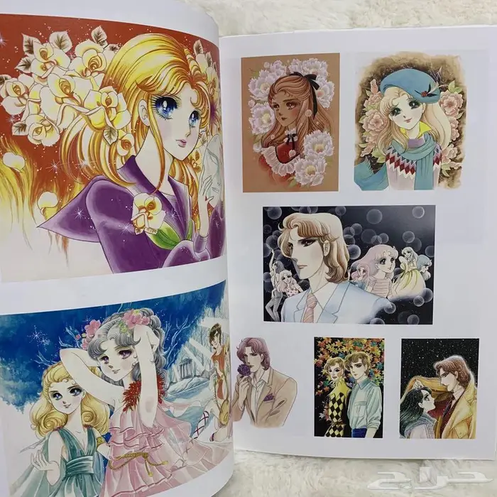 كتب صور فنية artbook انميات و مانقات باللغة اليابانية 6