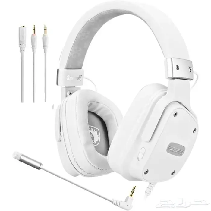 باقة الجيمرز 3  سماعة سنووولف من سيدس   يد اكس بوكس ابيض 1