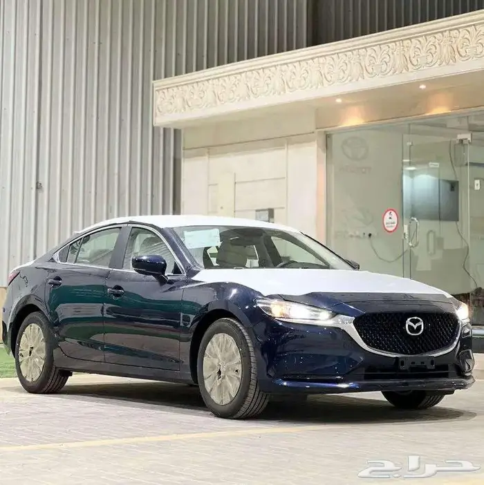 مازدا 6 موديل 2025 استاندر خليجي اقساط متوفر اللون الابيض 1