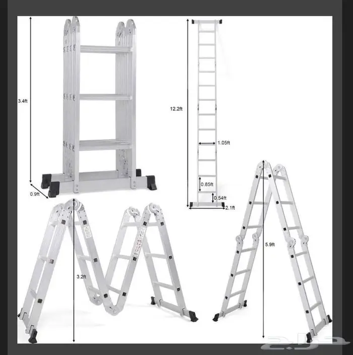 سلم سقاله المنيوم 0