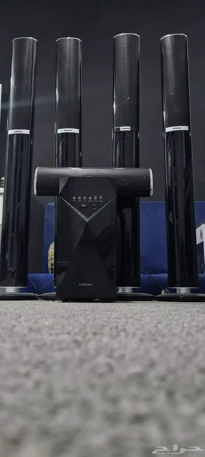 مسرح منزلي كامل ماركة نيكاي بالريموت 350 ريال 0