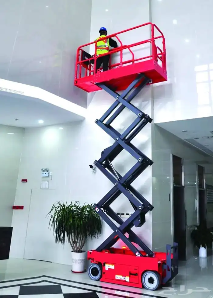 Scissor lifts تاجير جميع الرافعات المقصيه 2