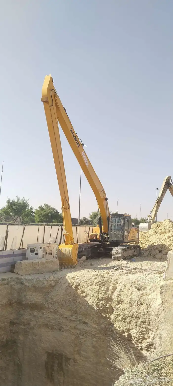 بوكلين بوم طويل ذراع طويل هونداي طول البوم 20 متر 0