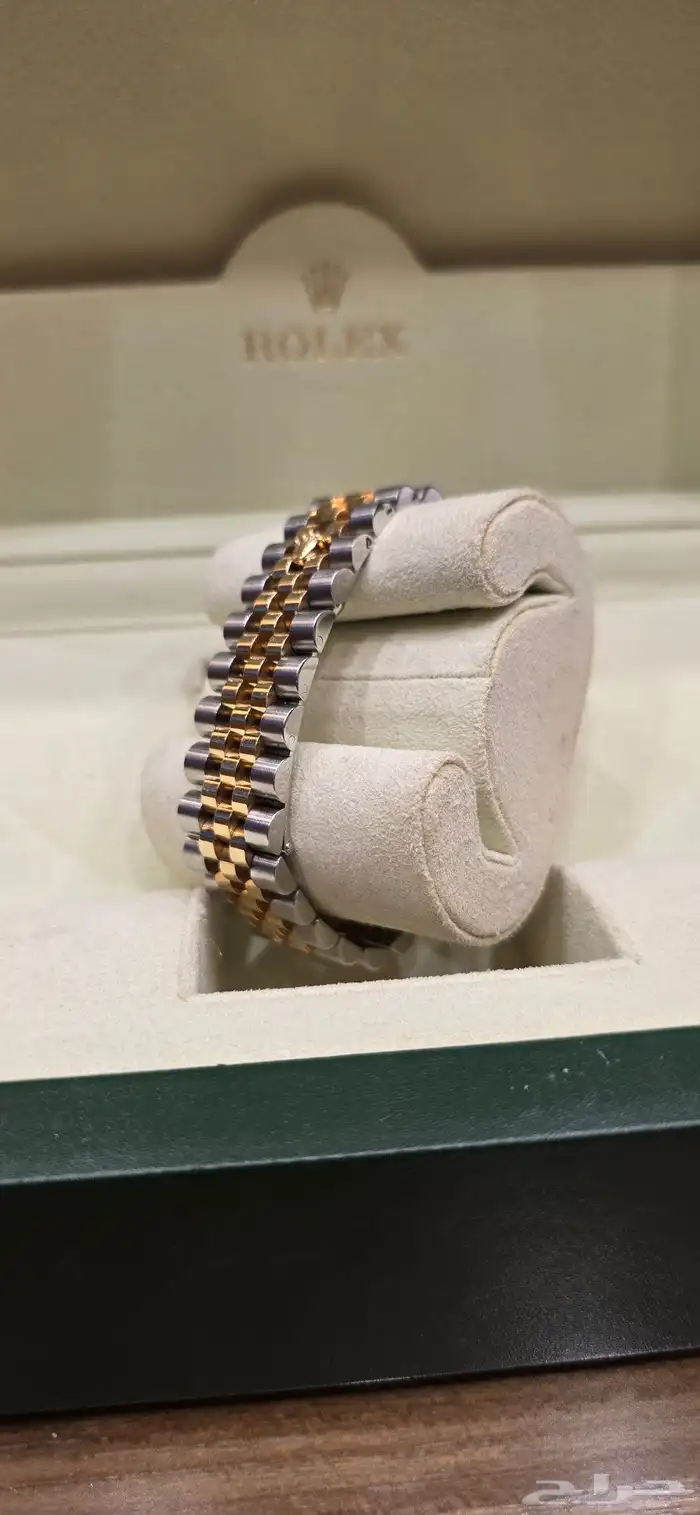 ساعه رولكس أصليه الماس وكاله مقاس36مم ضمان صديق عطار 1