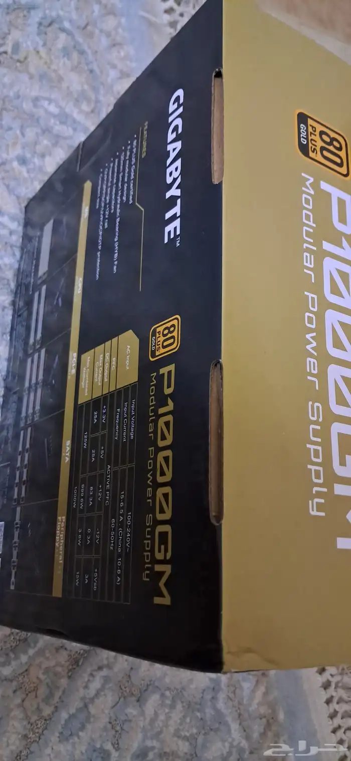 للبيع باور جيجابايت لم يستخدم بسبب عدم التجمعيه 4