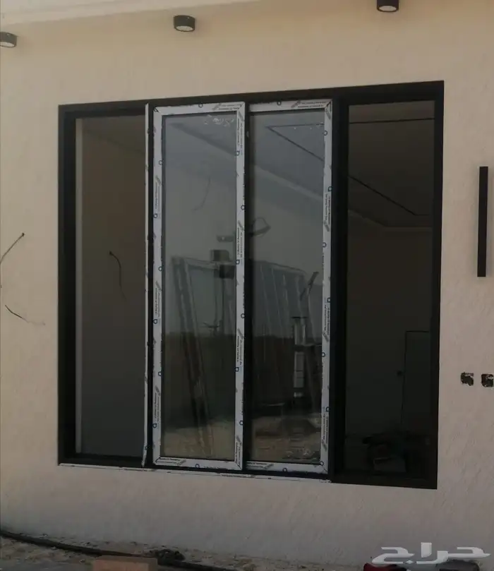 تفصيل ابواب حديد ليزر صاج المونيوم درايش وأبواب بيبي سي وخشب 5