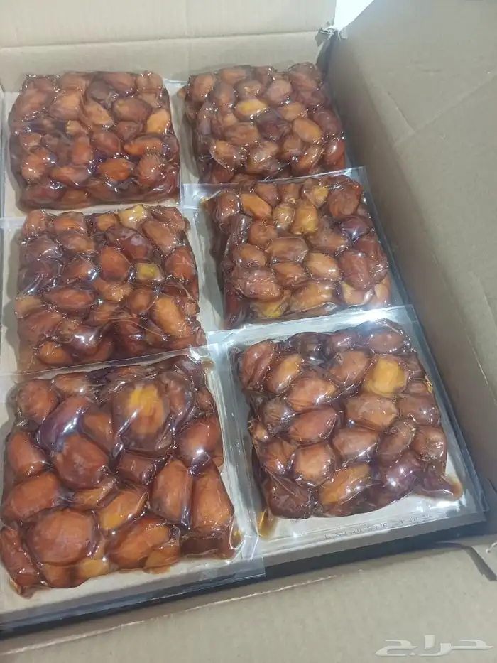 متوفر لينا تمر مصنع اخلاص شقرا نجران العدد 2500كىتوان الواز 1