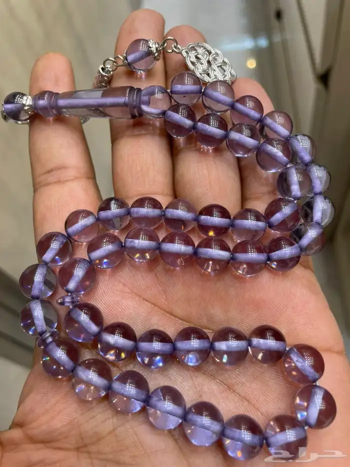 سبح بكلايت خيط ضد الغطع المقاس 10 ملي عدد الخرز 45 حبه البيع 46