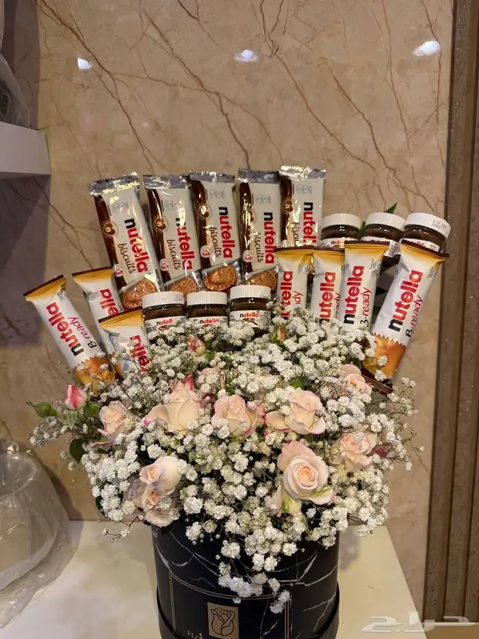 ورد ونوتيلا.. مزيج الدلال والجمال 3