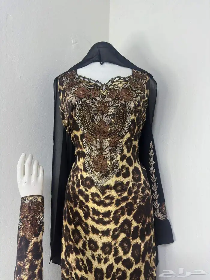 مخاوير نمري( تايجر ) قطع غير مفصلة تطريز على الصدر والاكمام 6