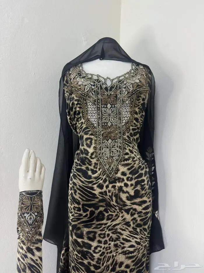 مخاوير نمري( تايجر ) قطع غير مفصلة تطريز على الصدر والاكمام 4