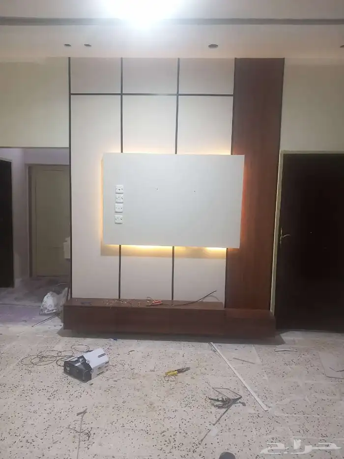 ديكورات جبس شاشات شيبورد تكسيات 3