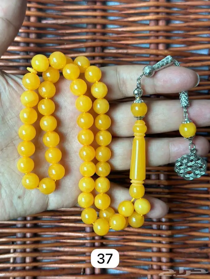 سبح بكلايت خيط ضد الغطع المقاس 10 ملي عدد الخرز 45 حبه البيع 42