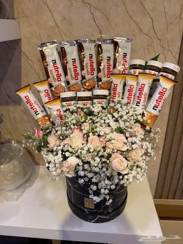 ورد ونوتيلا.. مزيج الدلال والجمال 2