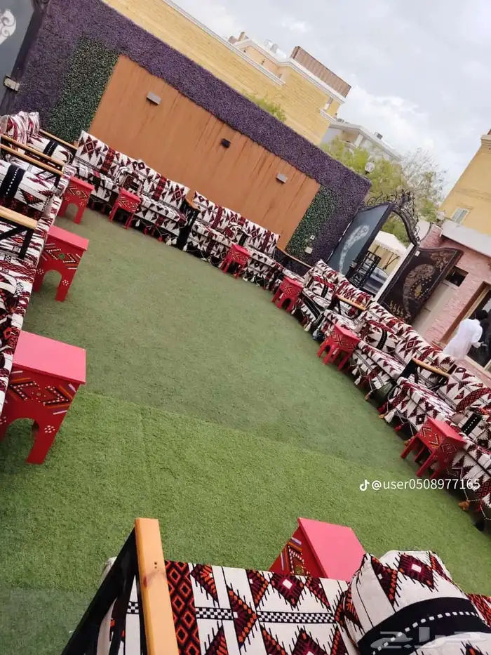 حفلا مناسبات قهوجين صبابين كراسي طاولات 0