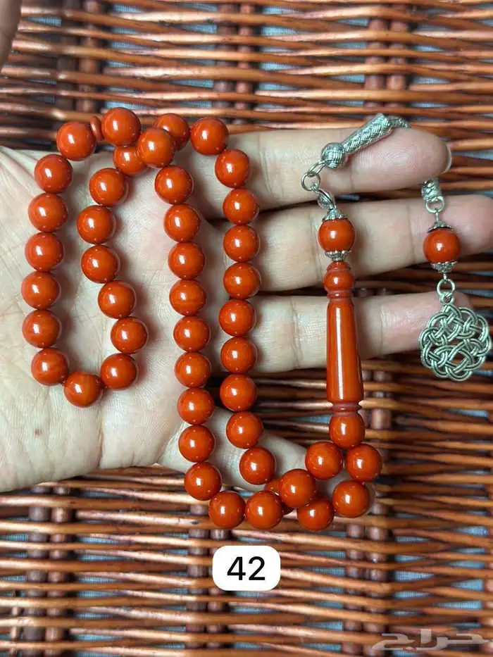 سبح بكلايت خيط ضد الغطع المقاس 10 ملي عدد الخرز 45 حبه البيع 41