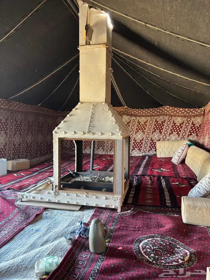 مدخنة خيمة بيت شعر وجار 4