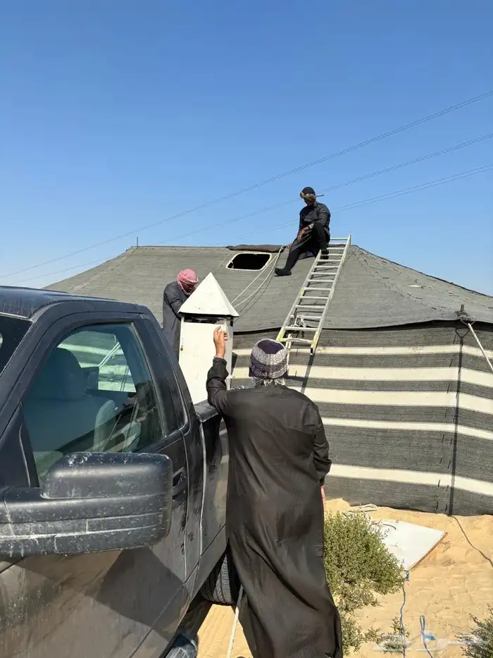 مدخنة خيمة بيت شعر وجار 5