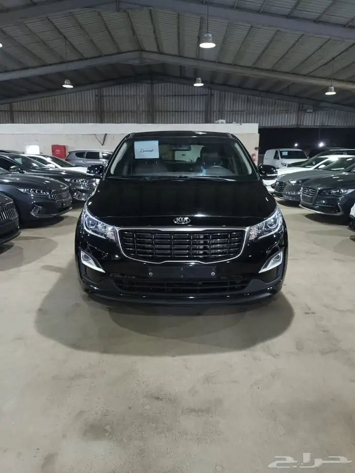 كيا كارنيفال اسود 2020 ديزل بطاقة جمركية وارد كوريا 2
