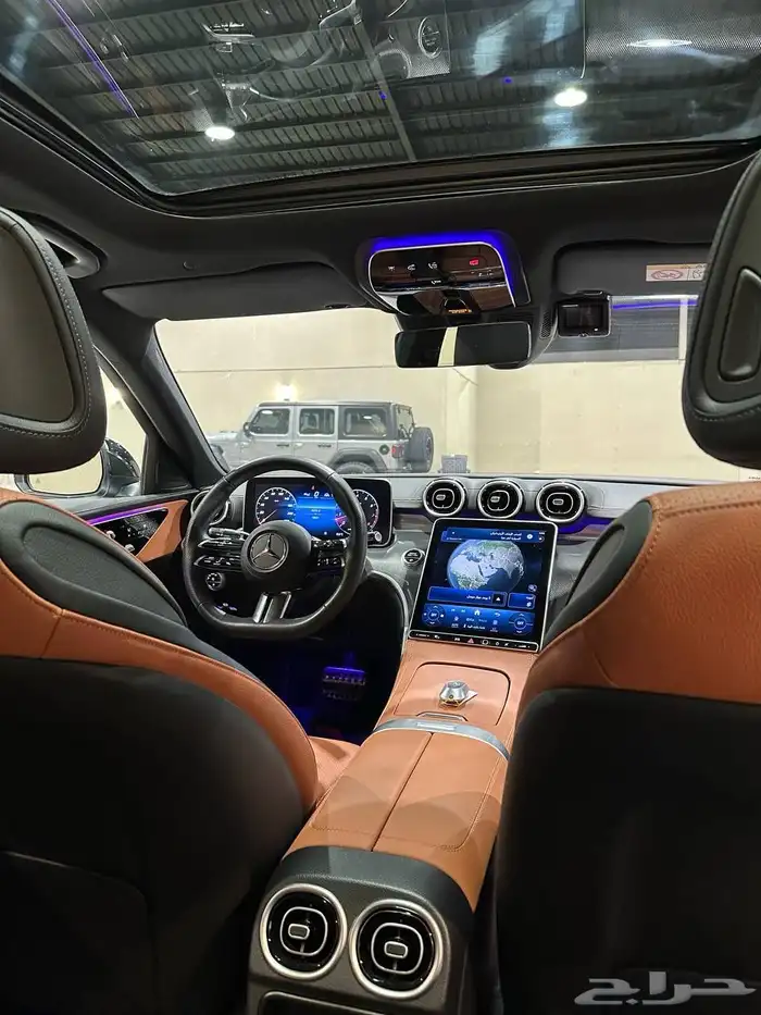مرسيدس C200 AMG 2024 فل كامل . رصد الفخامة 28