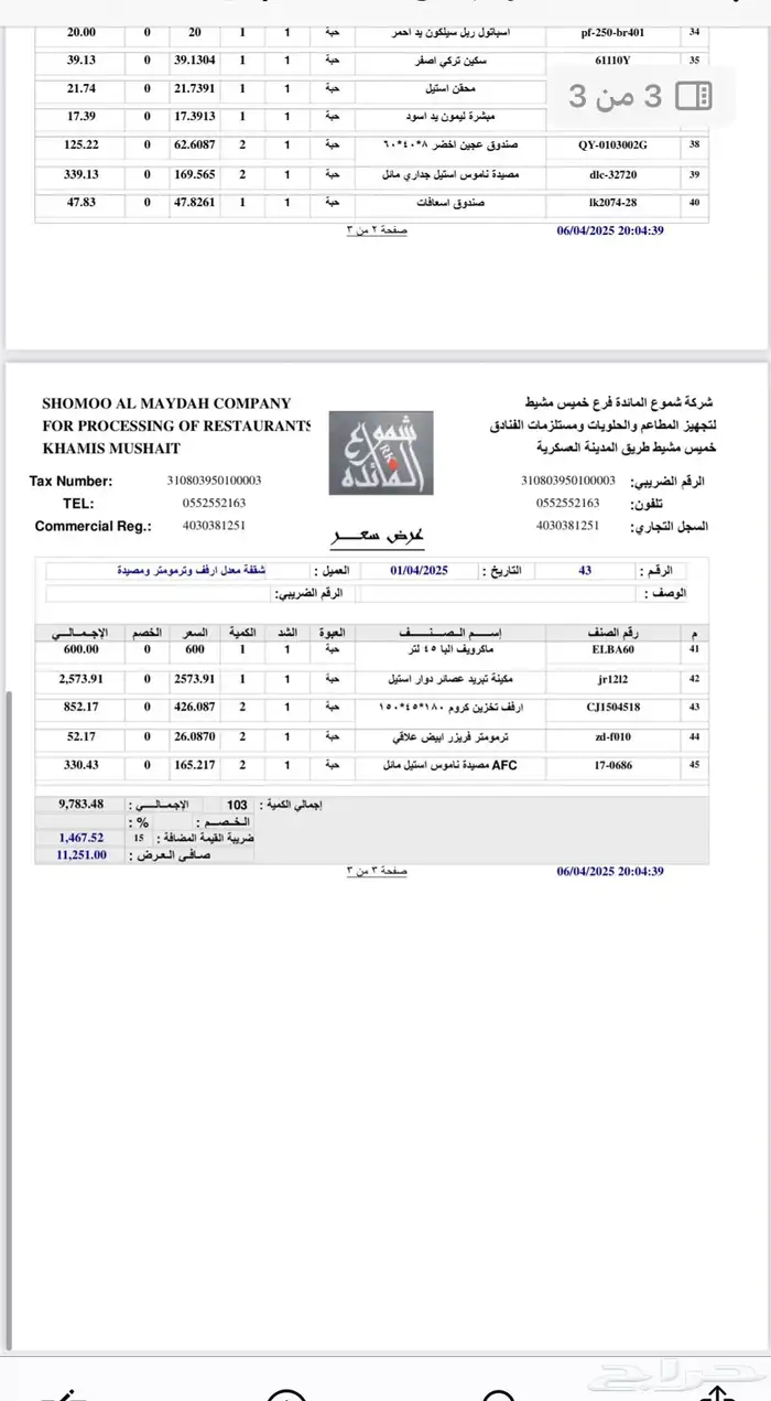 معدات كافي للبيع 22