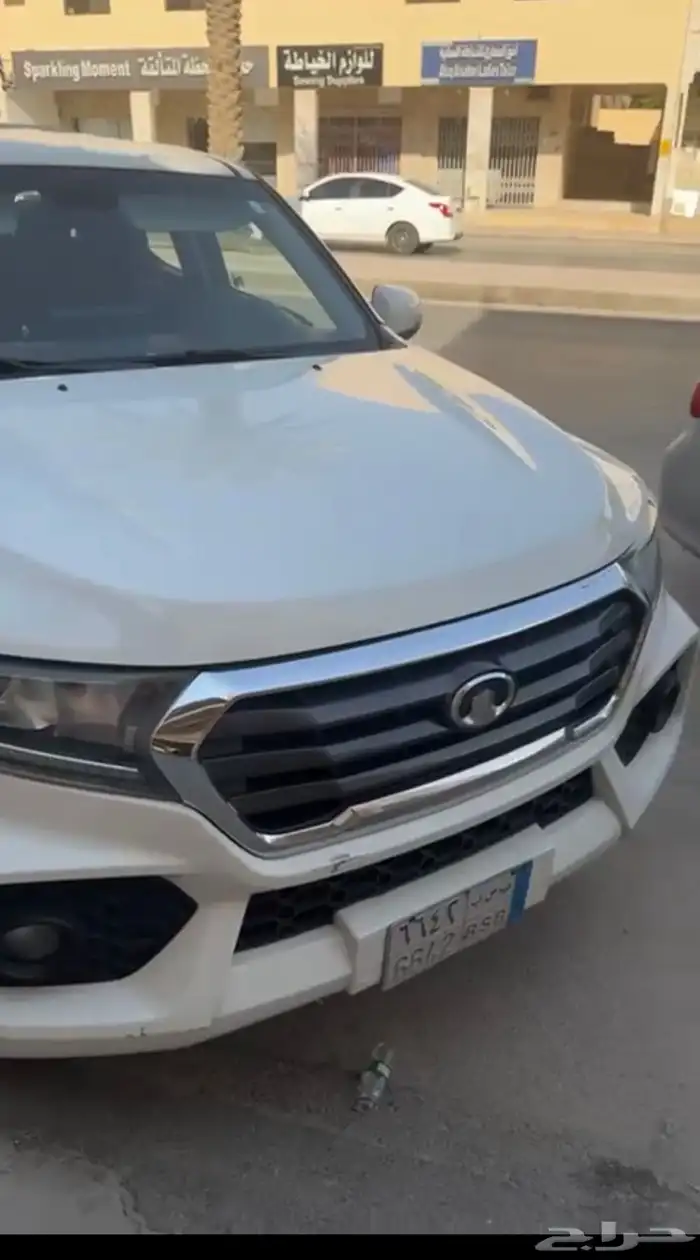 للبيع سيارة غمارتين شركة جريت وول الون ابيض شرط فحص 0