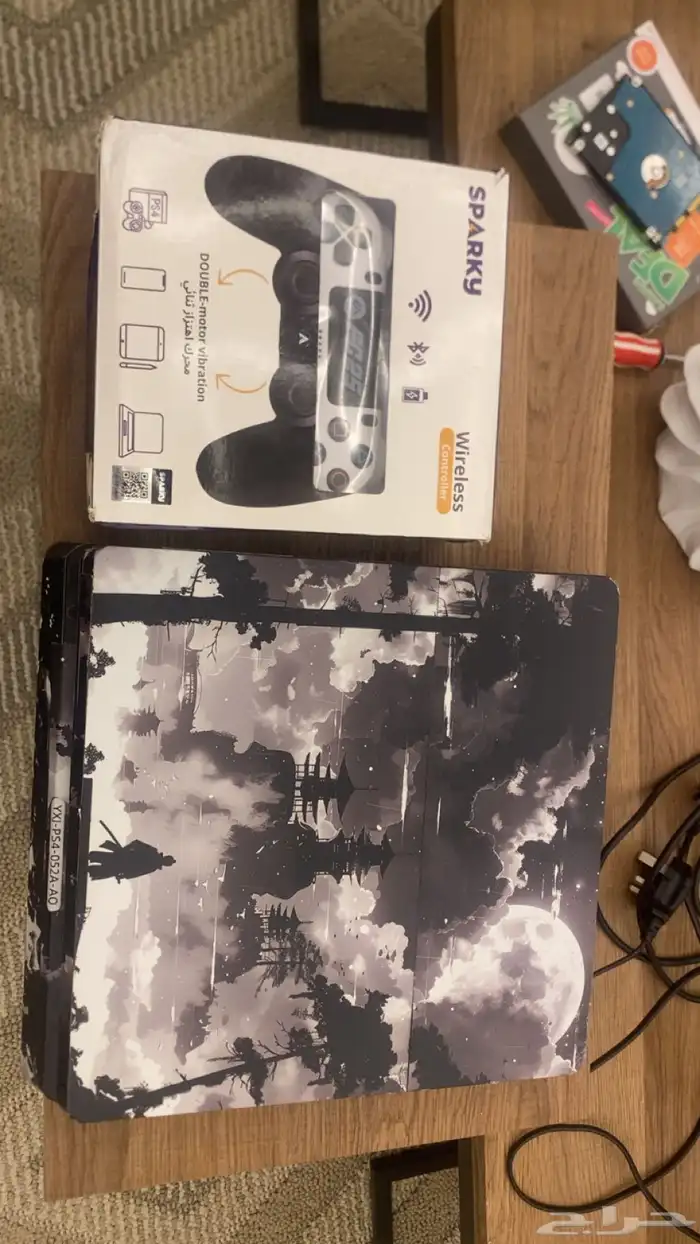 سوني فور سليم   اربع اشرطه   يد جديده بالكرتون 3