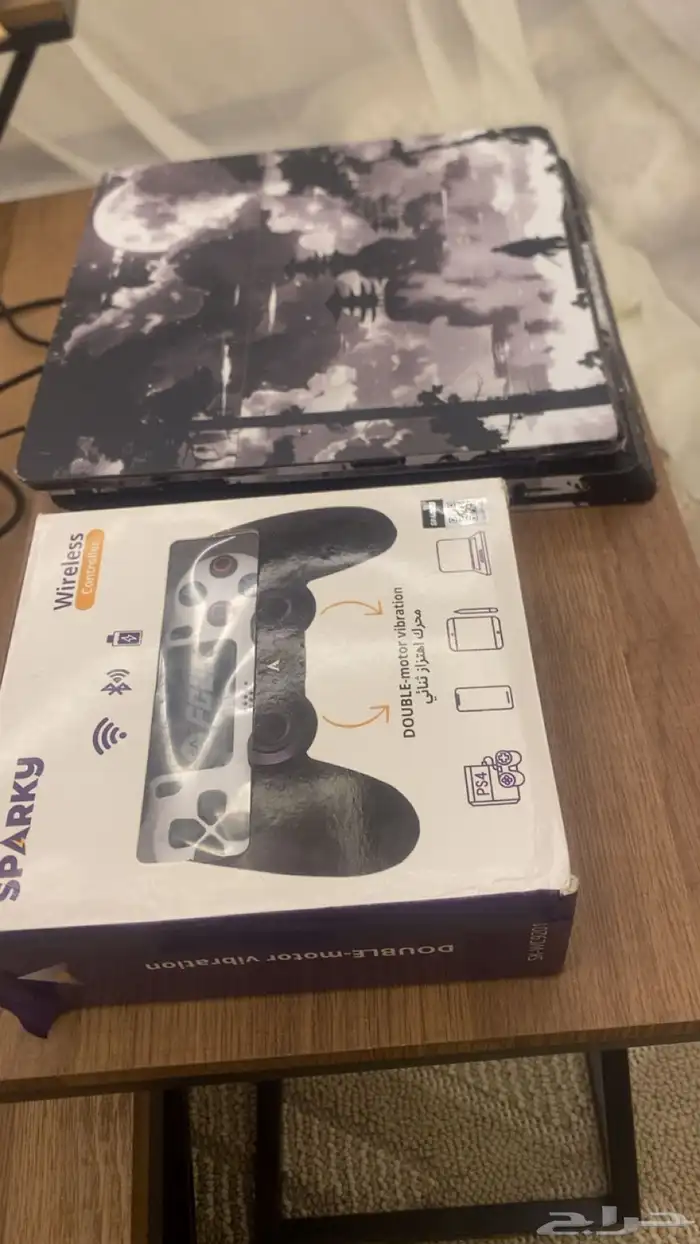 سوني فور سليم   اربع اشرطه   يد جديده بالكرتون 4