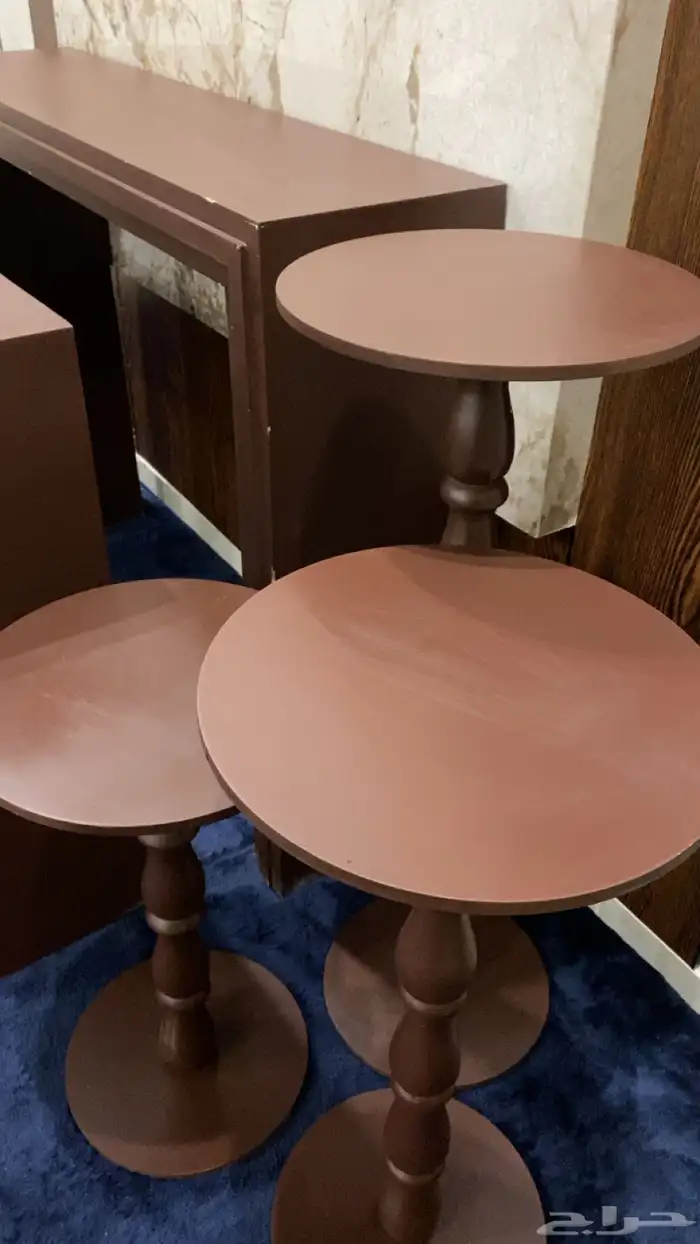 لمناسباتكم طاولات إستقبال للإيجار 2