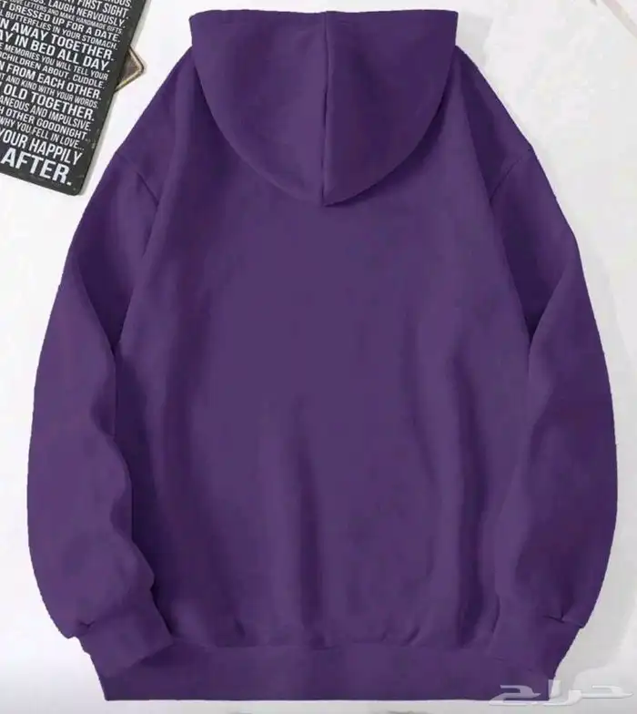 هودي ماركة MANFINITYمتوفر اللون الأرجواني والأخضر الداكن 5