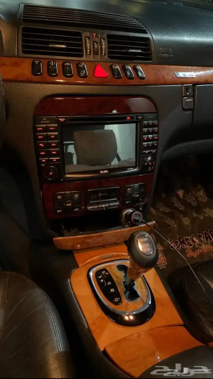 مرسيدس حجم 500 حق شركة والسيارة نادره 8