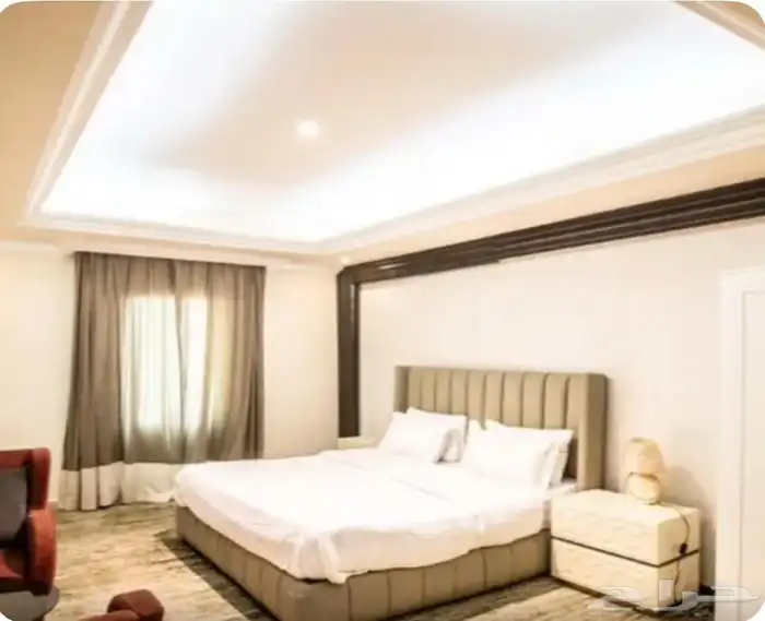 للايجار فيلا مؤثثة حي الشاطئ ويوجد غير مؤثثة 13