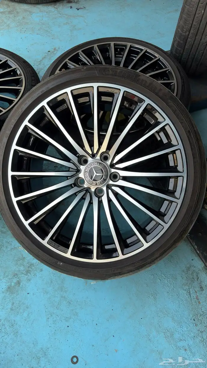 جنوط مرسيدس مقاس 19 مستخدم شبه جديد 5