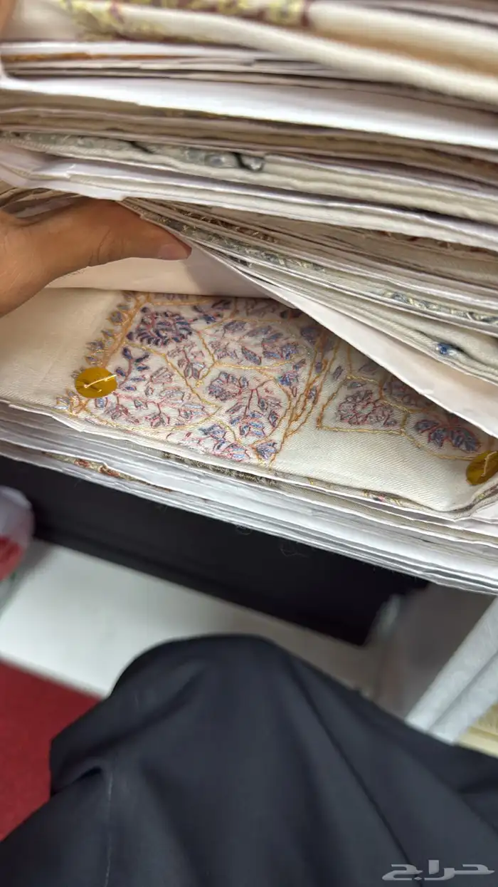 شالات كشميريه سوبر ترمه صناعه يدويه 59