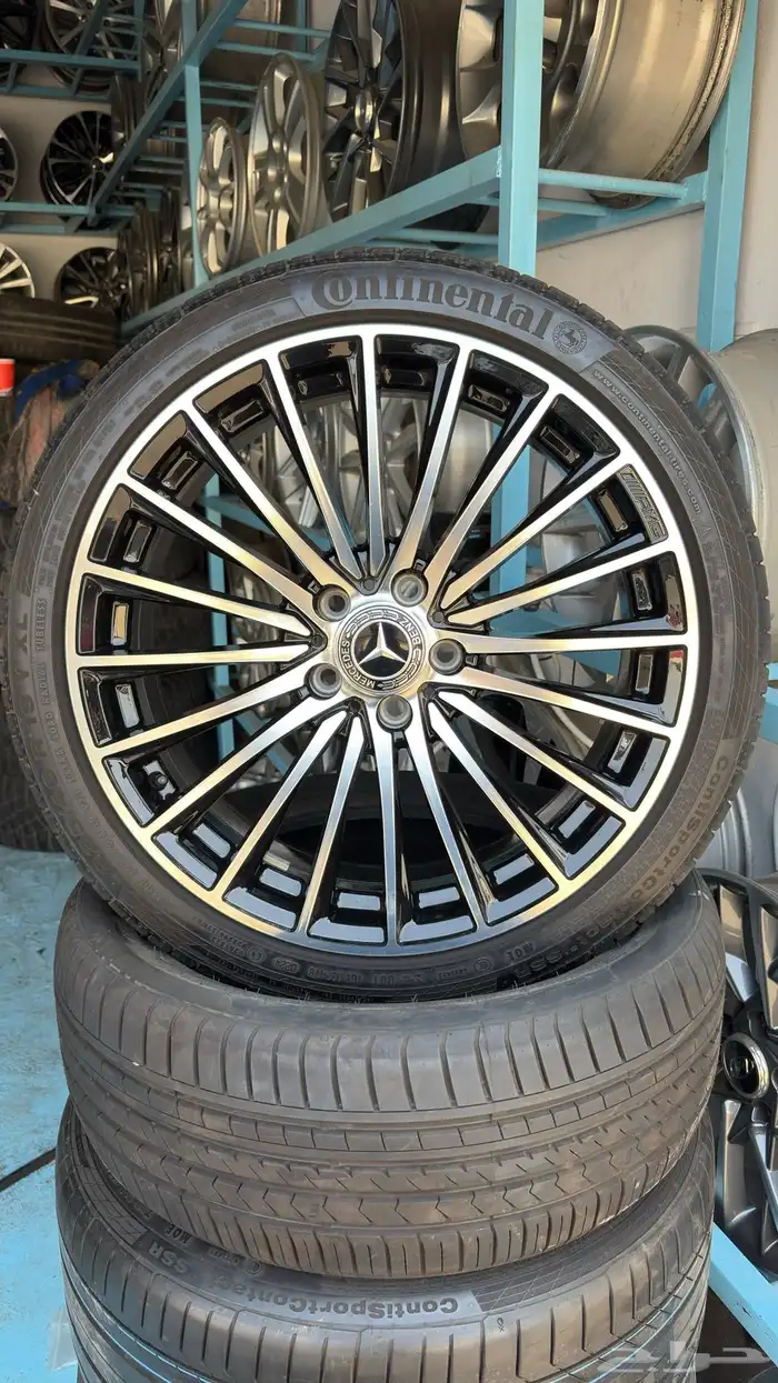 جنوط مرسيدس مقاس 19 مستخدم شبه جديد 0