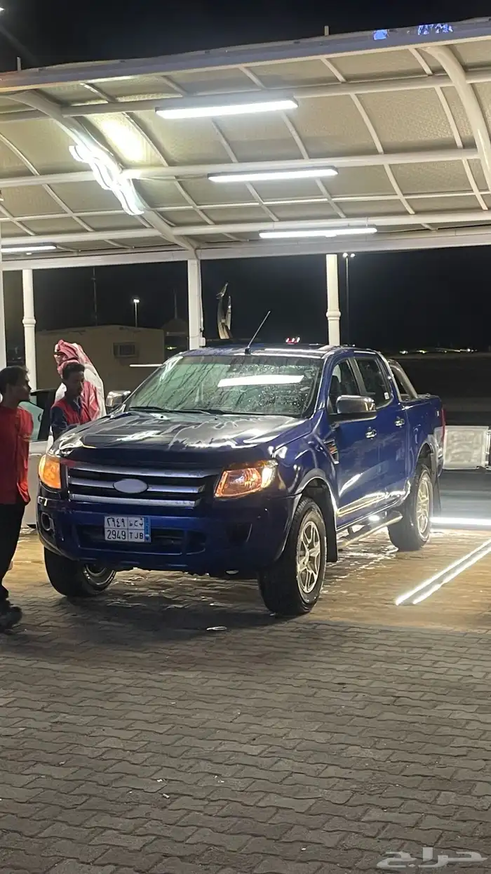 رينجر فورد ديزل دبل 2015 ازرق مجهزه تجهيز بر 3