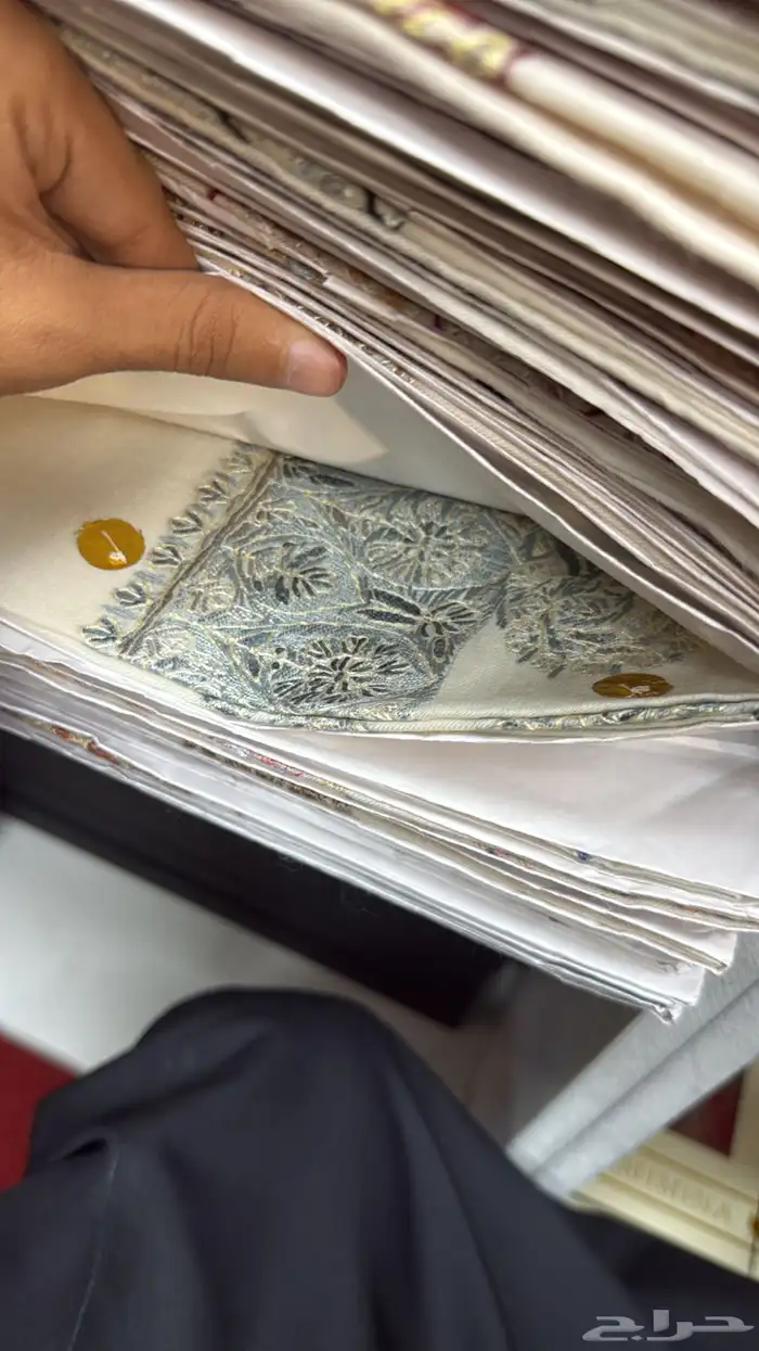 شالات كشميريه سوبر ترمه صناعه يدويه 61