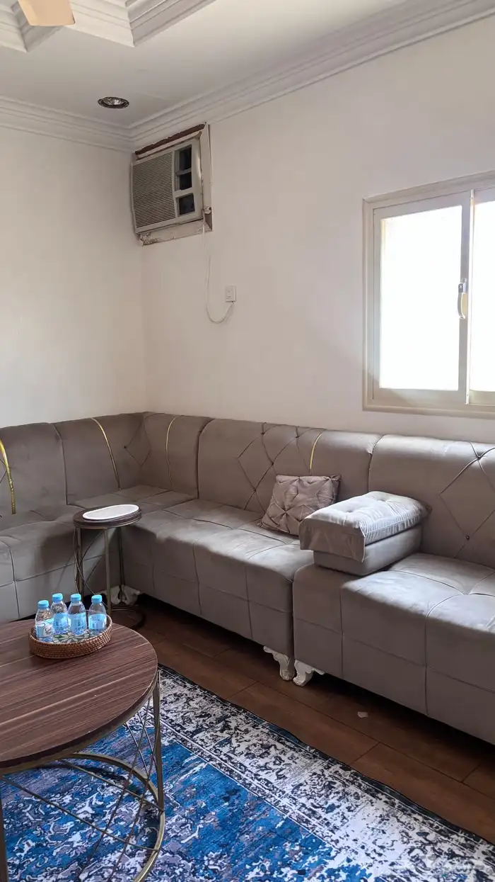 كنب مرتفع لون رمادي 5