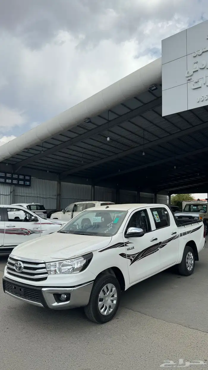 تويوتا هايلكس 2025 غمارتين بنزين بدون دبل سعودي بطاقة جمركية 2