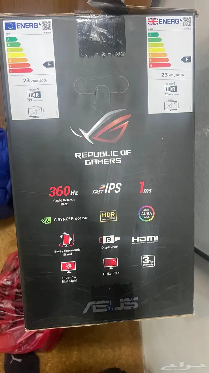 شاشه Asus 360 HZ 5