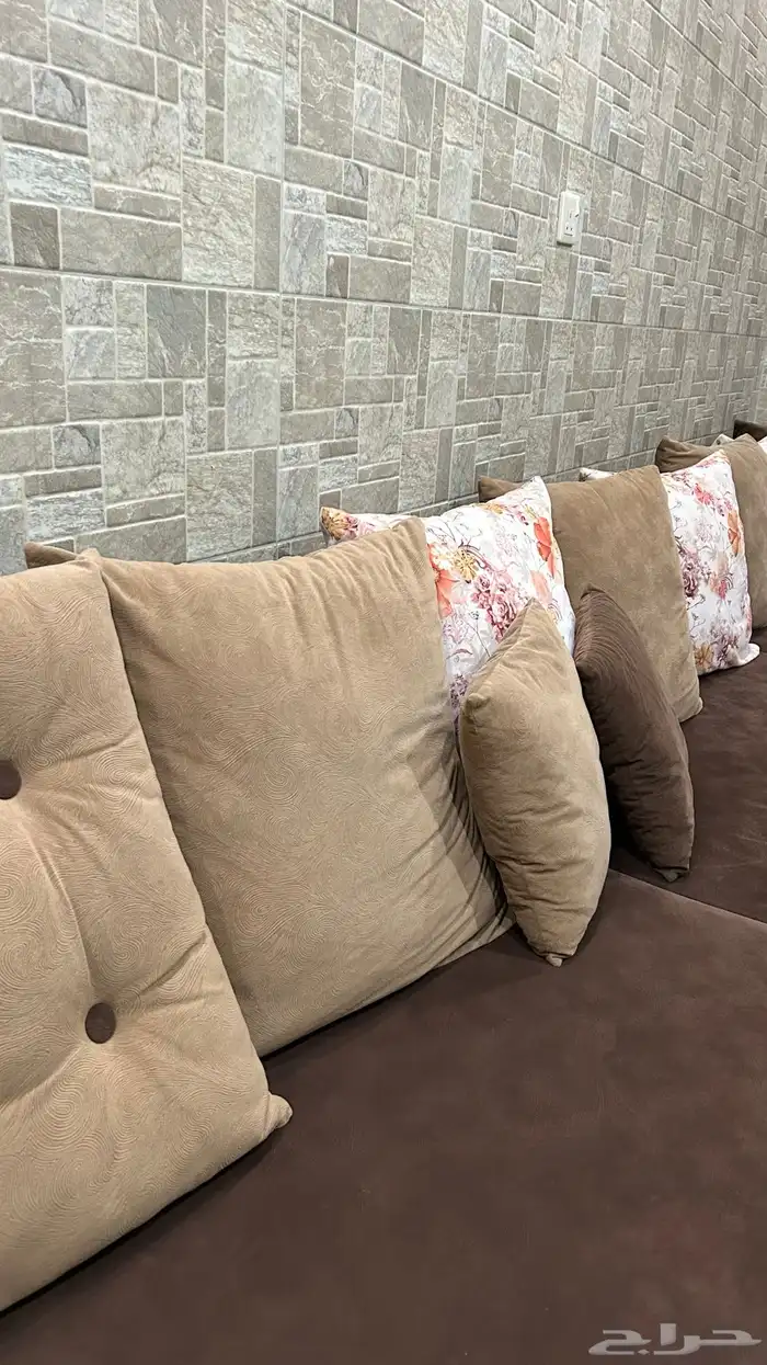 كنب عشر قطع مع الستارة 0