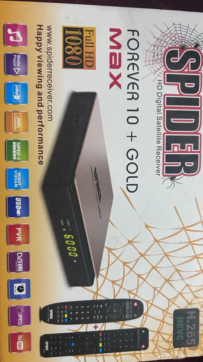 رسيفر سبايدر 1