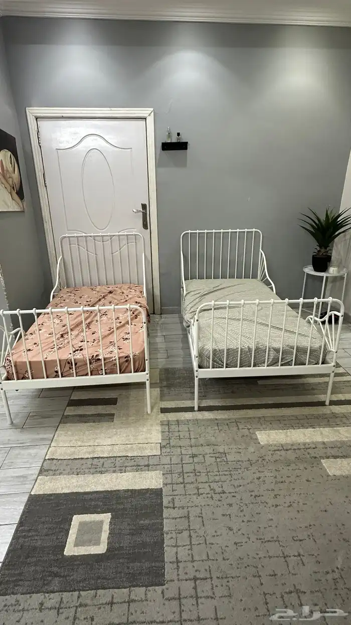 سرير اطفال 2 ومرتبه 2 1