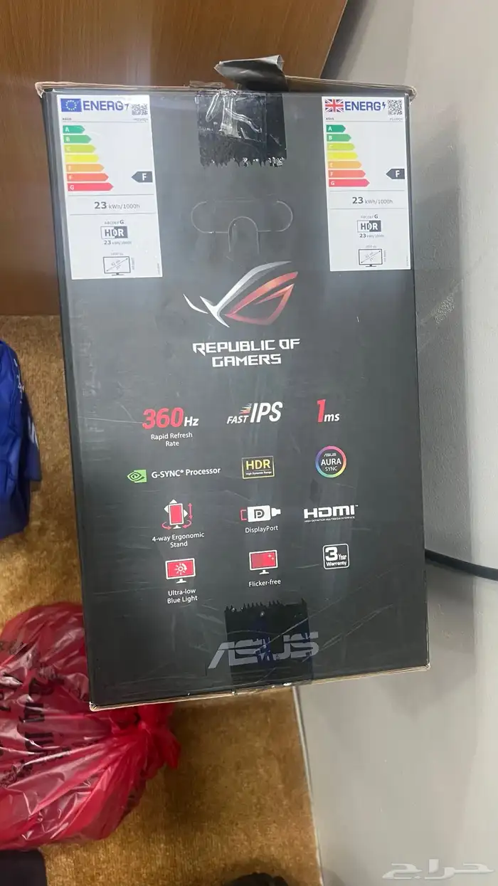 شاشه Asus 360 HZ 6