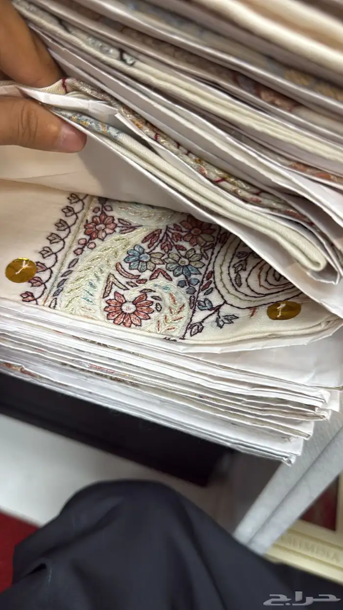 شالات كشميريه سوبر ترمه صناعه يدويه 58