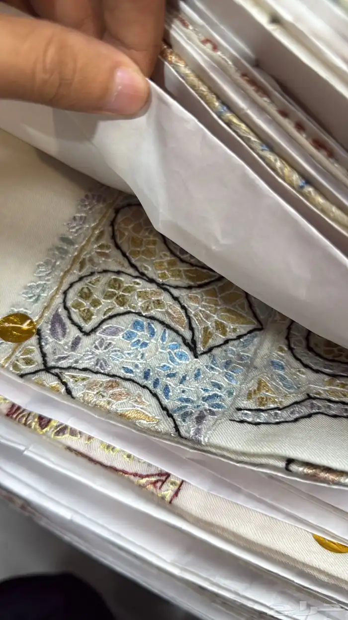 شالات كشميريه سوبر ترمه صناعه يدويه 49