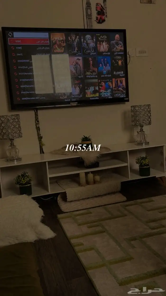 مكتبه مع شاشه للبيع لم يشكو من شي وركن كوفي 0